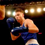 Mecz Polska - Irlandia w Hali "Pod Basztami". Michael Nevin / Marzena Mąkosa / Radio Kielce