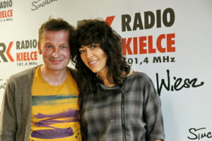 Natalia Kukulska i Paweł Solarz / Marzena Mąkosa / Radio Kielce