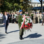 78. rocznica powstania Polskiego Państwa Podziemnego. Kwiaty składa Agata Wojtyszek - Wojewoda Świętokrzyski / Marzena Mąkosa / Radio Kielce