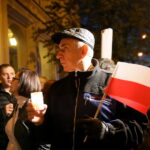 Protest przed Sądem Okręgowym w Kielcach. / Marzena Mąkosa / Radio Kielce