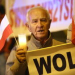 Protest przed Sądem Okręgowym w Kielcach. / Marzena Mąkosa / Radio Kielce