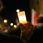 Protest przed Sądem Okręgowym w Kielcach. / Marzena Mąkosa / Radio Kielce