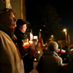 Protest przed Sądem Okręgowym w Kielcach. / Marzena Mąkosa / Radio Kielce