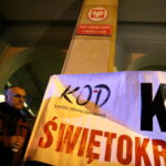 Protest przed Sądem Okręgowym w Kielcach. / Marzena Mąkosa / Radio Kielce