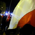 Protest przed Sądem Okręgowym w Kielcach. / Marzena Mąkosa / Radio Kielce