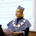 Inauguracja roku akademickiego na Wydziale Lekarskim i Nauk o Zdrowiu Uniwersytetu Jana Kochanowskiego. prof. zw. dr hab. n. med. Marianna Janion / Marzena Mąkosa / Radio Kielce