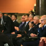 Inauguracja Uniwersytetu III wieku. Po prawej : prof. Stanisław Głuszek, prorektor UJK / Marzena Mąkosa / Radio Kielce