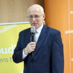 Podpisanie umowy związanej z wykonaniem Trasy S7 ze Skarżyska do granic Województw Świętokrzyskiego i Mazowieckiego. Na zdjęciu Krzysztof Strzelczyk - dyrektor oddziału Generalnej Dyrekcji Dróg Krajowych i Autostrad w Kielcach / Marzena Mąkosa / Radio Kielce