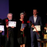 Świętokrzyskie nagrody kultury -  wręczenie w Teatrze im. Stefana Żeromskiego podczas uroczystej inauguracji sezonu artystycznego 2017/18 / Marzena Mąkosa / Radio Kielce