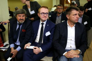 Konferencja prasowa partii Nowoczesna. / Marzena Mąkosa / Radio Kielce