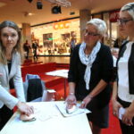 Akcja profilaktyczna "Jestem kobietą. więc idę. Cytologia" w galerii Echo / Marzena Mąkosa / Radio Kielce