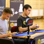 Zawody w układaniu kostki Rubika / Marzena Mąkosa / Radio Kielce