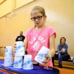 Zawody w układaniu kostki Rubika. Na zdjęciu: Julia Kucemba / Marzena Mąkosa / Radio Kielce