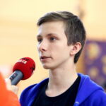 Zawody w układaniu kostki Rubika. Łukasz Burliga / Marzena Mąkosa / Radio Kielce