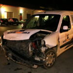 Kolizja na ulicy Ściegiennego / Marzena Mąkosa / Radio Kielce