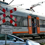 Wypadek na przejeździe kolejowo - drogowym / Marzena Mąkosa / Radio Kielce