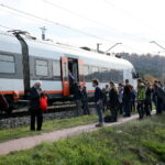 Wypadek na przejeździe kolejowo - drogowym / Marzena Mąkosa / Radio Kielce