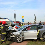 Wypadek na przejeździe kolejowo - drogowym / Marzena Mąkosa / Radio Kielce