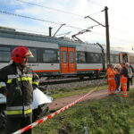 Wypadek na przejeździe kolejowo - drogowym / Marzena Mąkosa / Radio Kielce