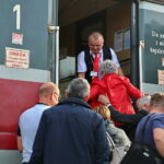 Wypadek na przejeździe kolejowo - drogowym / Marzena Mąkosa / Radio Kielce