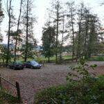 Parking w pobliżu klasztoru na Świętej Katarzynie / Marzena Mąkosa / Radio Kielce