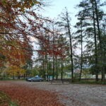 Parking w pobliżu klasztoru na Świętej Katarzynie / Marzena Mąkosa / Radio Kielce