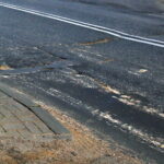 Miejsce, w którym ma powstać rondo w Bodzentynie / Marzena Mąkosa / Radio Kielce