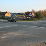 Miejsce, w którym ma powstać rondo w Bodzentynie / Marzena Mąkosa / Radio Kielce