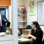 Spotkanie z mieszkańcami w sprawie parkingu. Burmistrz Bodzentyna - Dariusz Skiba / Marzena Mąkosa / Radio Kielce