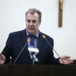 Dyskusja publiczna dotycząca uchwały krajobrazowej. Dyrektor Wydziału Rozwoju i Rewitalizacji Miasta - Artur Hajdorowicz / Marzena Mąkosa / Radio Kielce