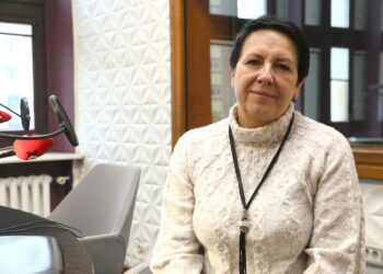 Ewa Ziemkiewicz, kierownik oddziału promocji zdrowia i oświaty zdrowotnej w Wojewódzkiej Stacji Sanitarno-Epidemiologicznej w Kielcach / Marzena Mąkosa / Radio Kielce