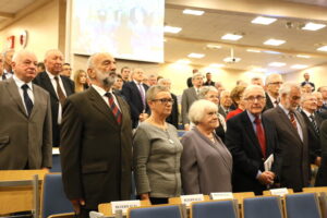 Wręczenie doktoratu honoris causa profesorowi Andrzejowi Neimitzowi / Marzena Mąkosa / Radio Kielce