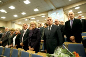 Wręczenie doktoratu honoris causa profesorowi Andrzejowi Neimitzowi / Marzena Mąkosa / Radio Kielce