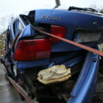 Karambol przy ulicy Ogrodowej / Marzena Mąkosa / Radio Kielce