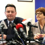 Agata Wojtyszek - Wojewoda Świętokrzyski, Jarosław Rusiecki - Senator RP, Andrzej Bętkowski - Wicewojewoda Świętokrzyski / Marzena Mąkosa / Radio Kielce