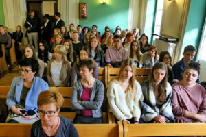 Odtworzenie procesu sądowego według staropolskiej procedury przez studentów UJK / Marzena Mąkosa / Radio Kielce