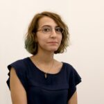 Wernisaż wystawy pt. „Gościnność”. Na zdjęciu : Reyhane Mirjahani / Marzena Mąkosa / Radio Kielce