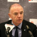 Konferencja prasowa dotycząca Mistrzostw Europy Eko Kyokushin / Shinkyokushin Kadetów U16 i Młodzieżowców U22 Kielce. Na zdjęciu : Jacek Kowalczyk - Urząd Marszałkowski, Dyrektor Departamentu Promocji, Edukacji, Kultury i Sportu / Marzena Mąkosa / Radio Kielce