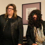 Otwarcie Muzeum Organów Hammonda przy ulicy Kościuszki 13. Na zdjęciu : Andrzej Zieliński  i  Władysław Komendarek / Marzena Mąkosa / Radio Kielce