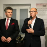 Otwarcie Muzeum Organów Hammonda przy ulicy Kościuszki 13. Na zdjęciu : Krzysztof Słoń - senator RP i Andrzej Sygut - wiceprezydent Kielc / Marzena Mąkosa / Radio Kielce