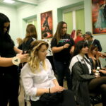 Konkurs fryzjerstwa w Wojewódzkim Domu Kultury / Marzena Mąkosa / Radio Kielce