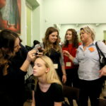 Konkurs fryzjerstwa w Wojewódzkim Domu Kultury / Marzena Mąkosa / Radio Kielce