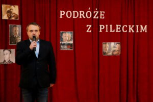 Podróże z Pileckim. Na zdjęciu : Maciej Kłos / Marzena Mąkosa / Radio Kielce