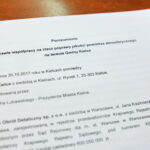 Podpisanie porozumienia o współpracy na rzecz poprawy jakości powietrza atmosferycznego na terenie Kielc przez Miasto Kielce i Spółka PGNiG Obrót Detaliczny sp. z o.o. / Marzena Mąkosa / Radio Kielce