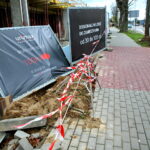 Zniszczenia po wichurze przy ulicy Ściegiennego / Marzena Mąkosa / Radio Kielce