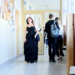 Inscenizacja obrzędu Dziadów w I Liceum Ogólnokształcącym im. Stefana Żeromskiego w Kielcach / Marzena Mąkosa / Radio Kielce