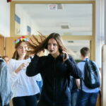 Inscenizacja obrzędu Dziadów w I Liceum Ogólnokształcącym im. Stefana Żeromskiego w Kielcach / Marzena Mąkosa / Radio Kielce