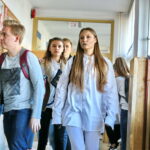 Inscenizacja obrzędu Dziadów w I Liceum Ogólnokształcącym im. Stefana Żeromskiego w Kielcach / Marzena Mąkosa / Radio Kielce