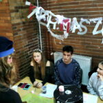 Inscenizacja obrzędu Dziadów w I Liceum Ogólnokształcącym im. Stefana Żeromskiego w Kielcach / Marzena Mąkosa / Radio Kielce