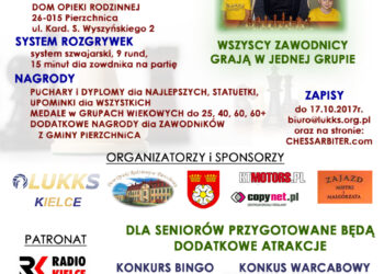 I Międzypokoleniowy Turniej Szachowy - Radio Kielce